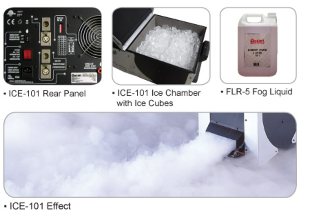 ICE-101 Low Fog Machine